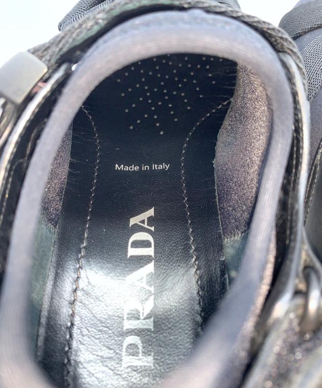 中古・古着通販】PRADA (プラダ) LINEA ROSSA ベルクロスニーカー