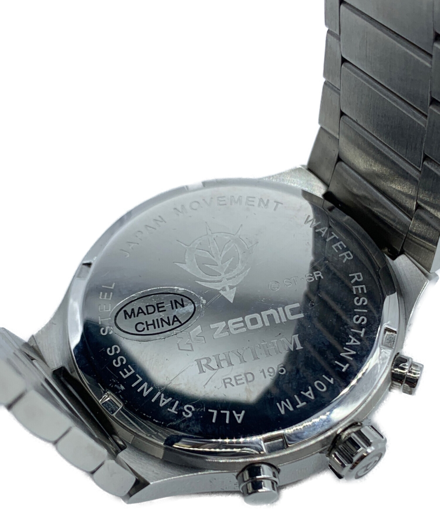 中古・古着通販】RHYTHM (リズム) クロノグラフ 赤い彗星モデル レッド