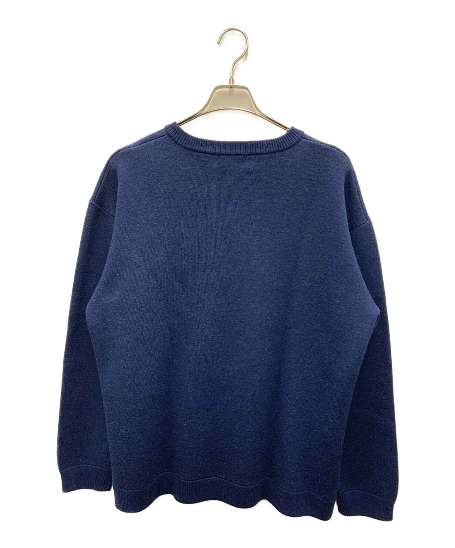 中古・古着通販】X-LARGE (エクストララージ) 厚手ニット ネイビー