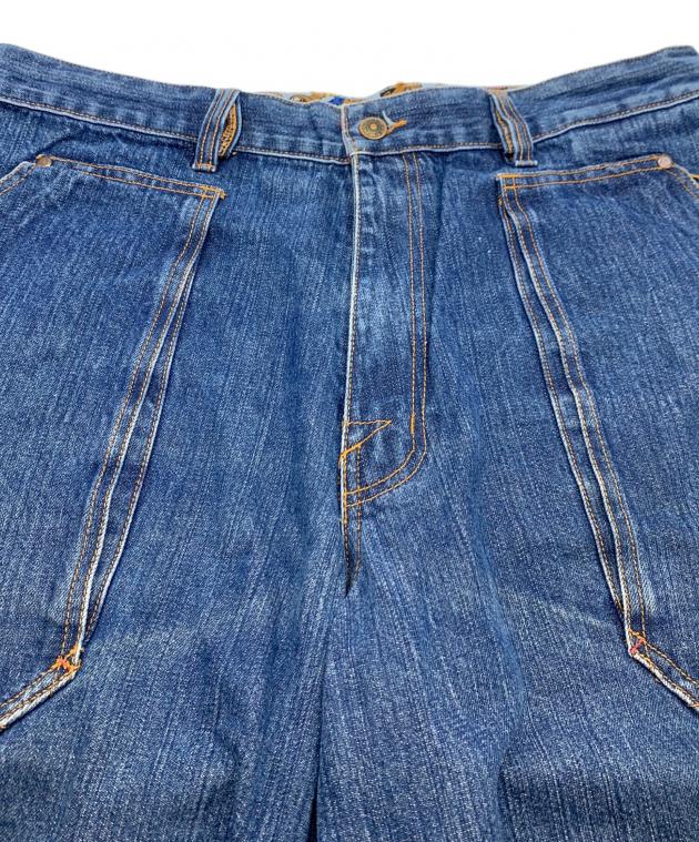 中古・古着通販】PLATINUM FUBU (プラチナムフブ) ハーフデニムパンツ