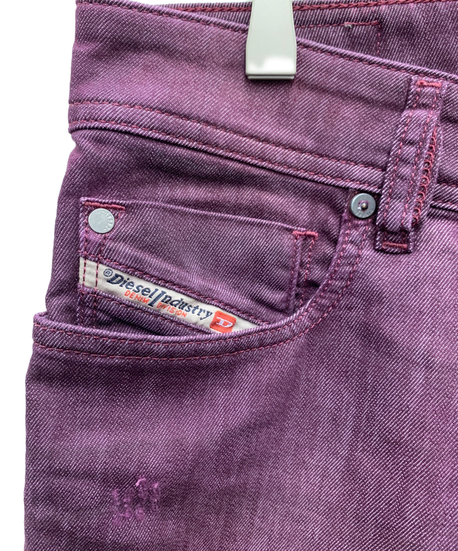 中古・古着通販】DIESEL (ディーゼル) デニムパンツ パープル サイズ 