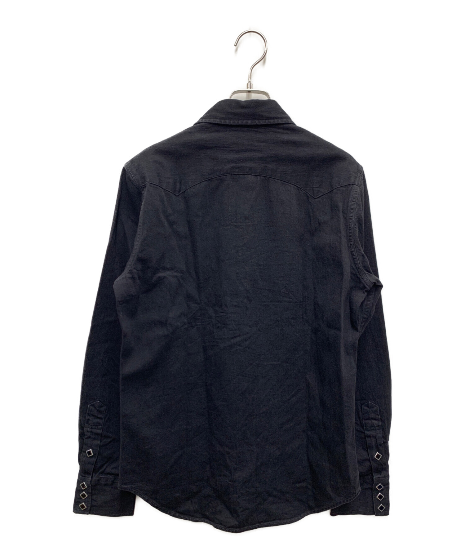 中古・古着通販】RRL (ダブルアールエル) デニムウエスタンシャツ