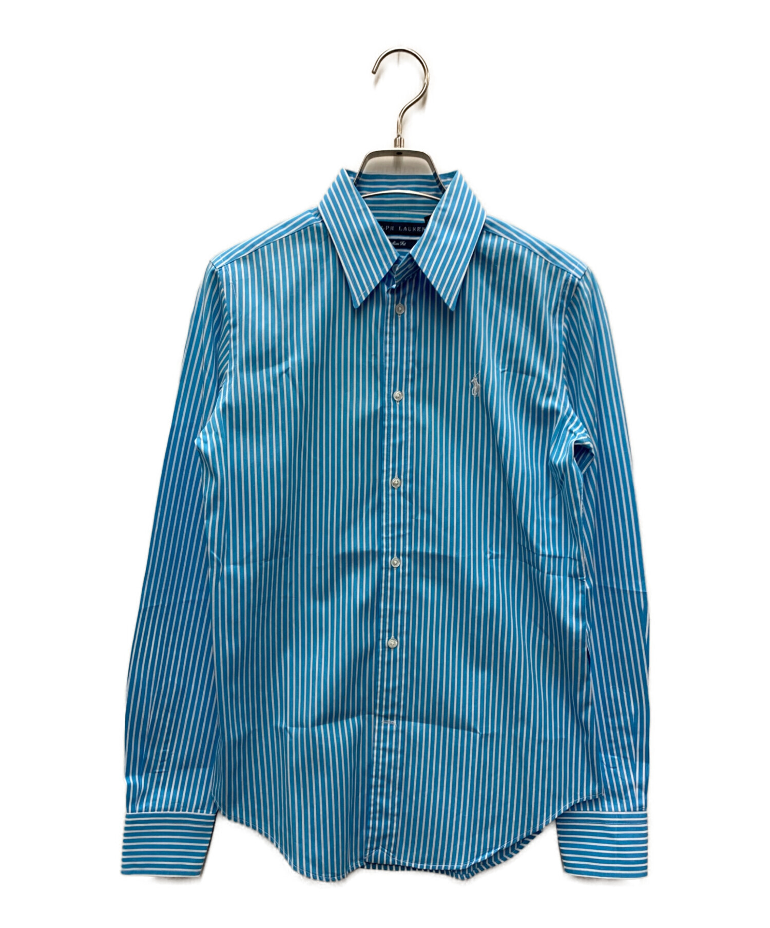 中古・古着通販】RALPH LAUREN (ラルフローレン) 長袖シャツ スカイ 