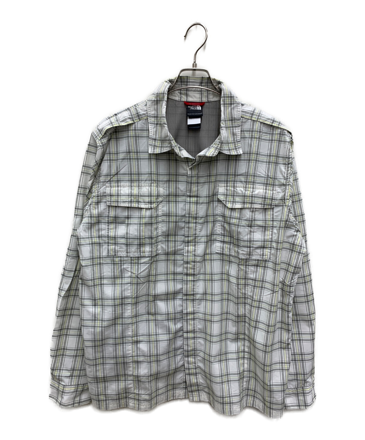 中古・古着通販】THE NORTH FACE (ザ ノース フェイス) 長袖シャツ 