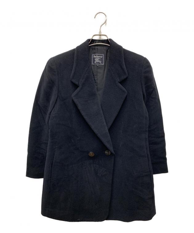 中古・古着通販】Burberry's (バーバリーズ) アンゴラコート ネイビー