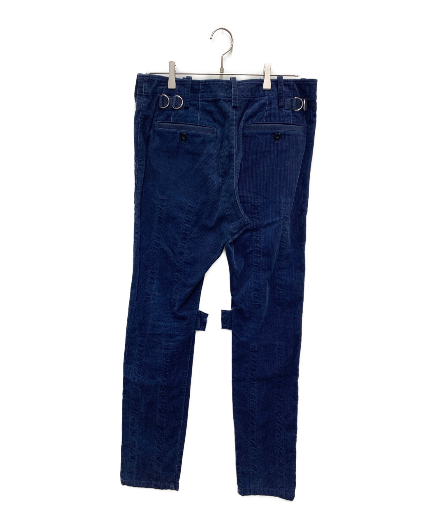 中古・古着通販】sacai (サカイ) コーデュロイパンツ ネイビー サイズ