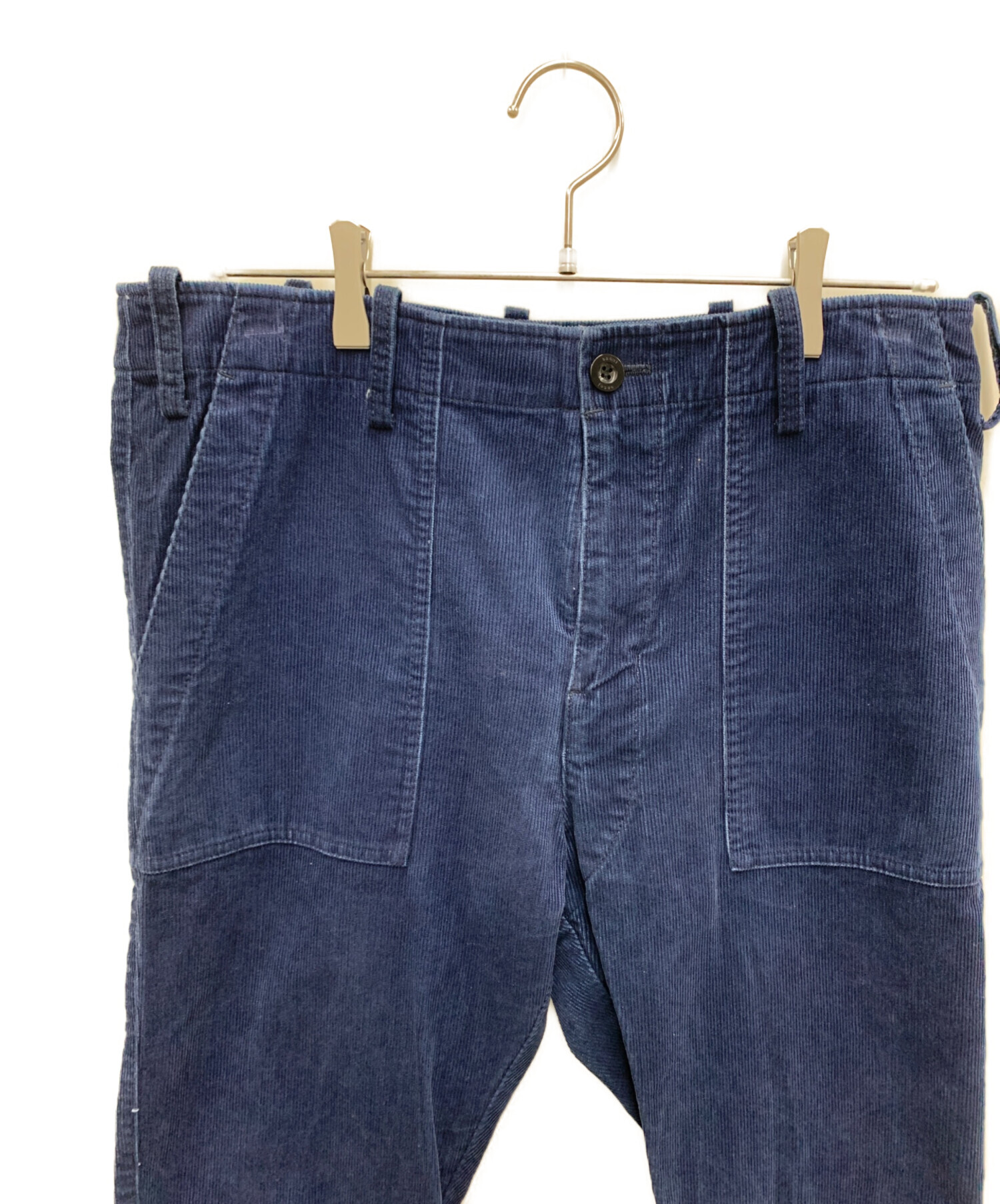 中古・古着通販】sacai (サカイ) コーデュロイパンツ ネイビー サイズ