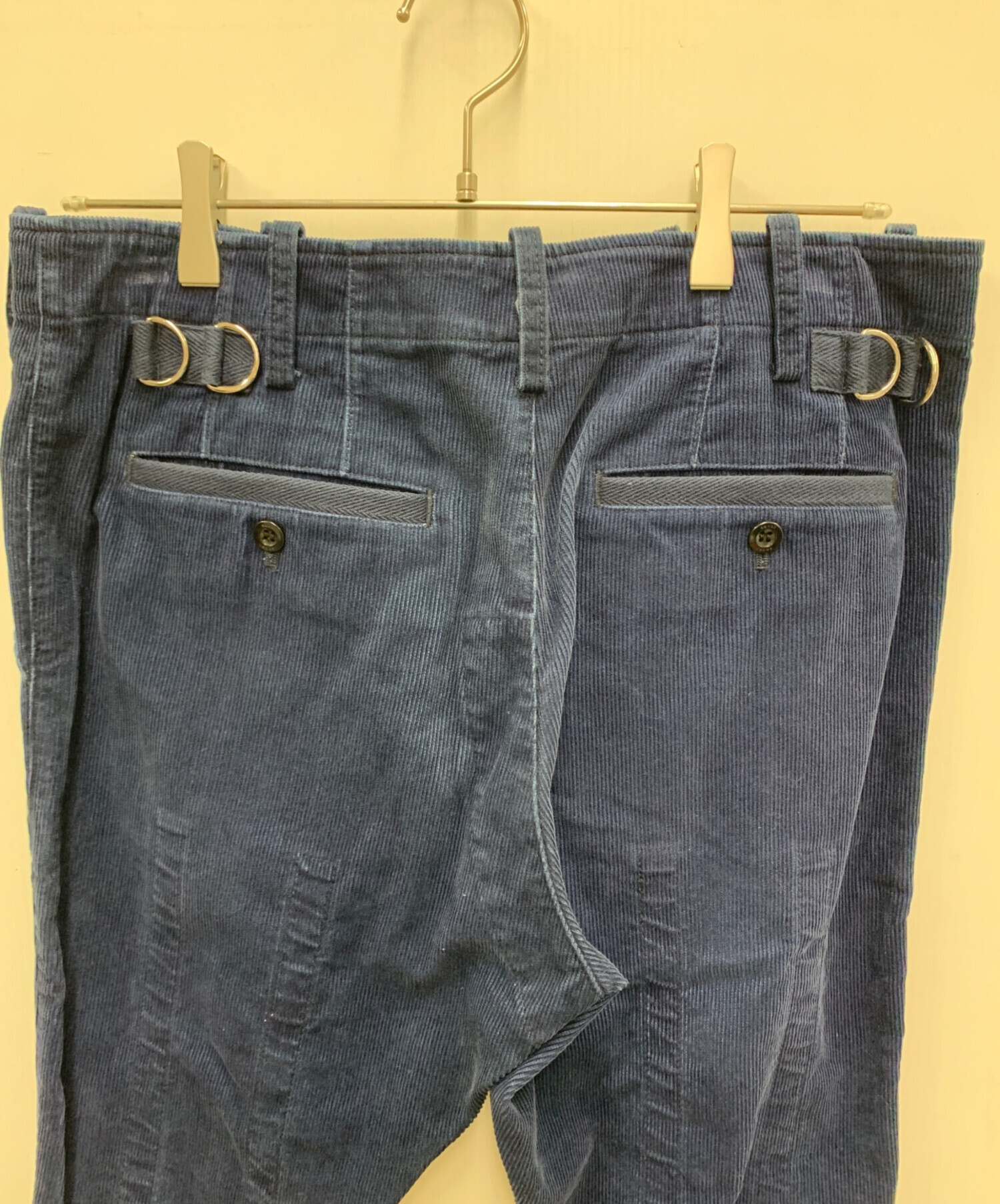 中古・古着通販】sacai (サカイ) コーデュロイパンツ ネイビー サイズ