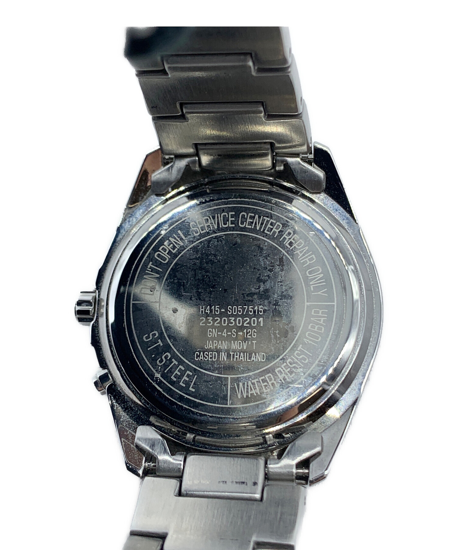 中古・古着通販】CITIZEN (シチズン) ソーラーテック電波時計 ホワイト