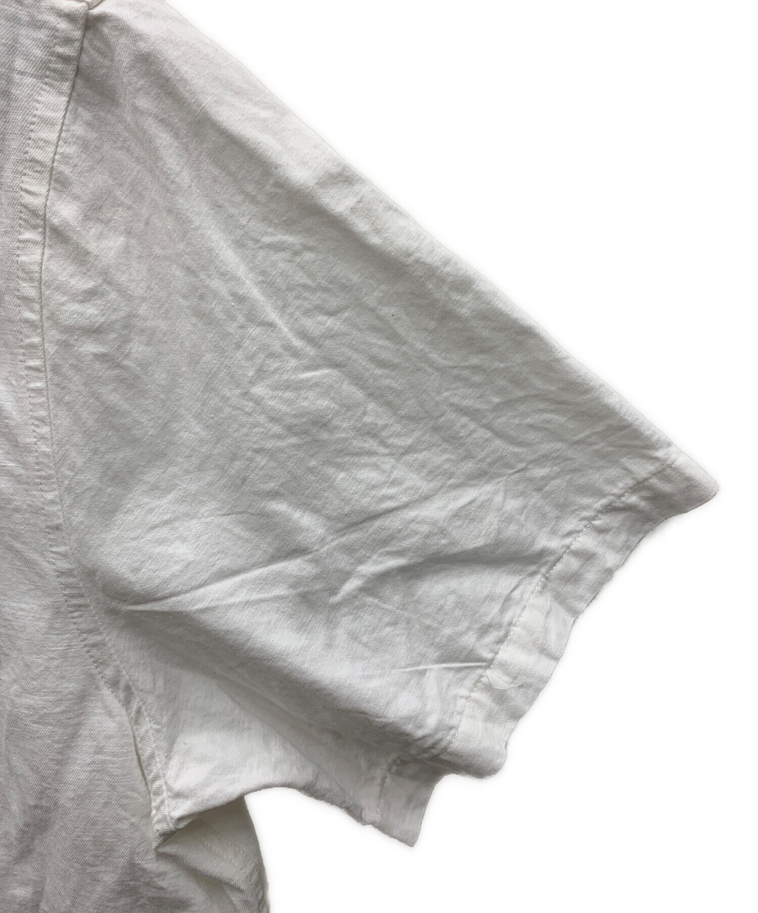 Stussy ホワイト 半袖シャツ Mサイズ 中古・古着通販】stussy (ステューシー) 半袖シャツ ホワイト サイズ:M