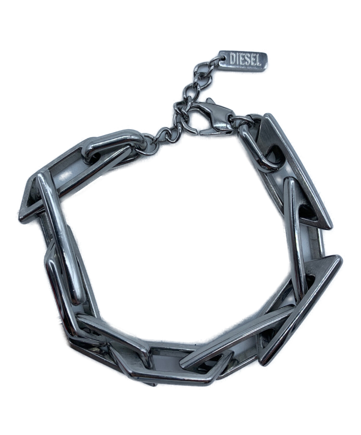 中古・古着通販】DIESEL (ディーゼル) ブレスレット シルバー 
