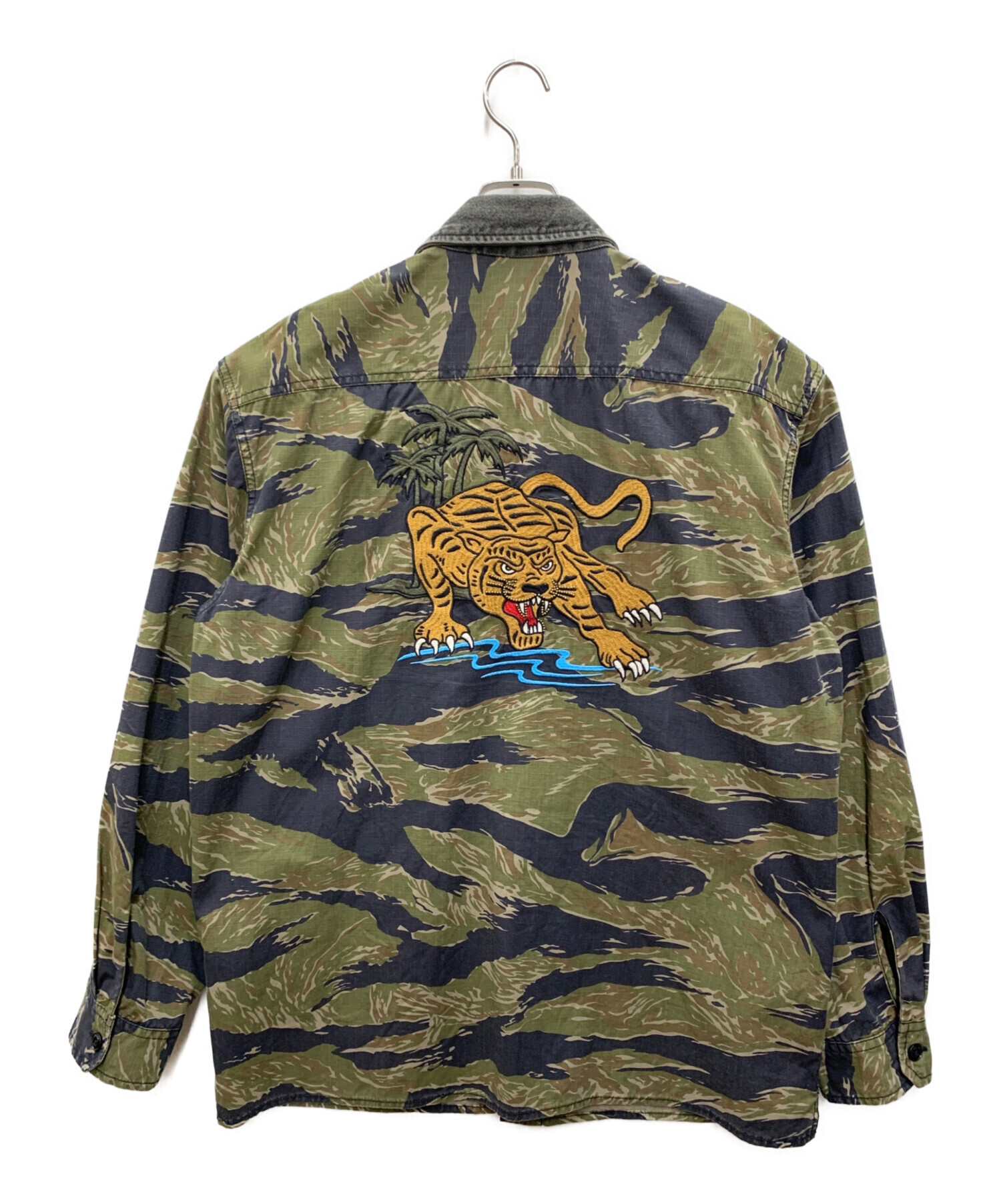 中古・古着通販】DIESEL (ディーゼル) 長袖シャツ オリーブ サイズ:M