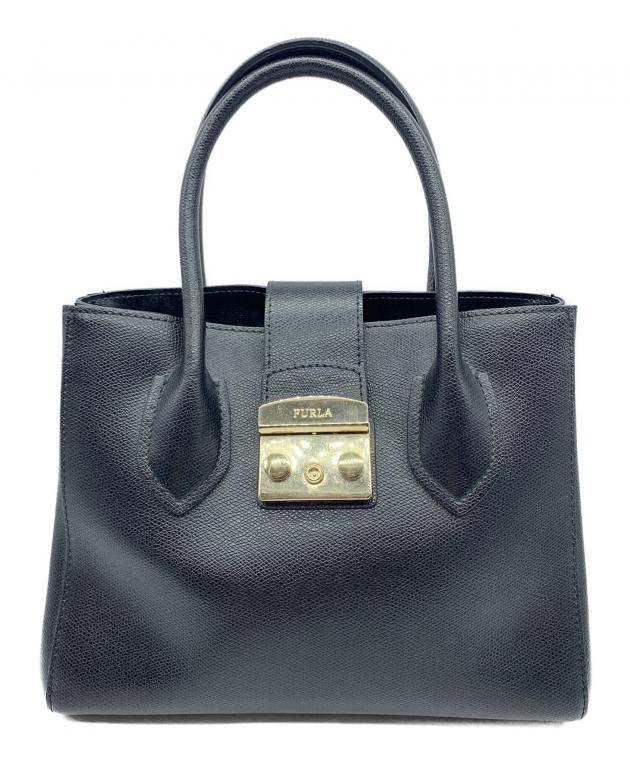 中古・古着通販】FURLA (フルラ) 2WAYバッグ ブラック｜ブランド・古着