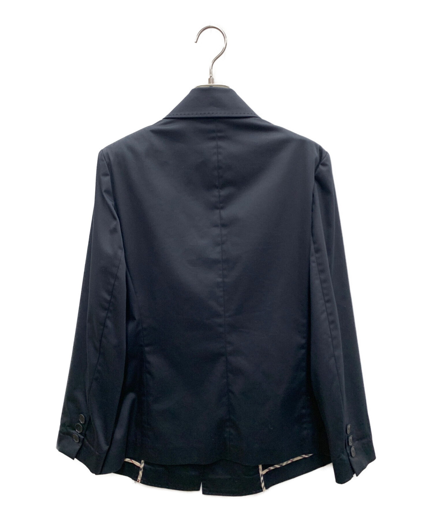 BURBERRY LONDN ネイビー テーラードジャケット 13ABR 中古・古着通販】BURBERRY LONDON (バーバリーロンドン) テーラード