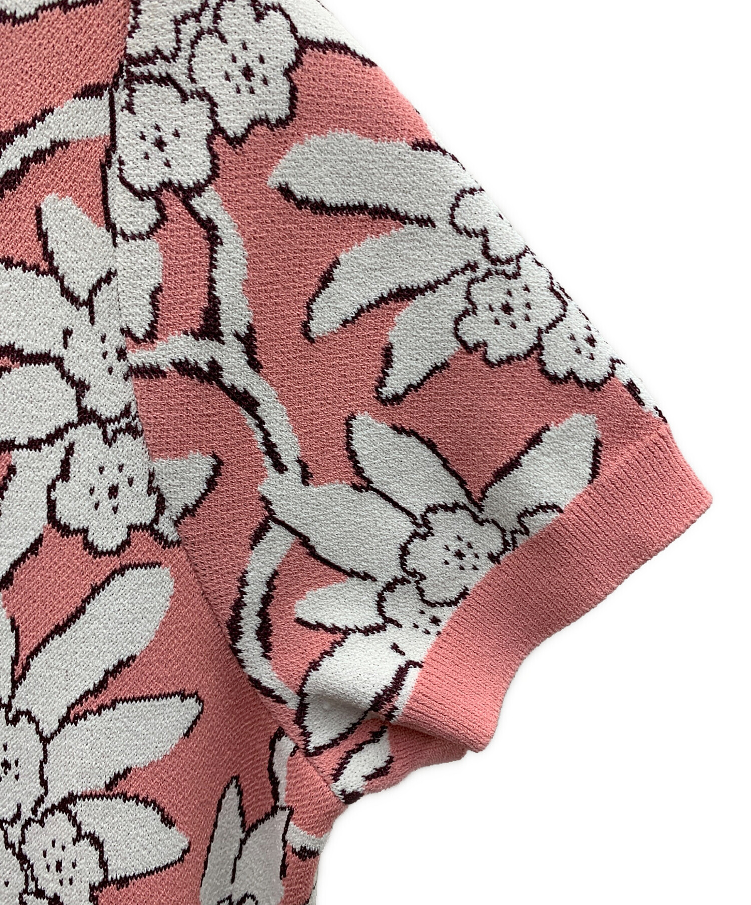 中古・古着通販】VALENTINO (ヴァレンティノ) 半袖ワンピース ピンク