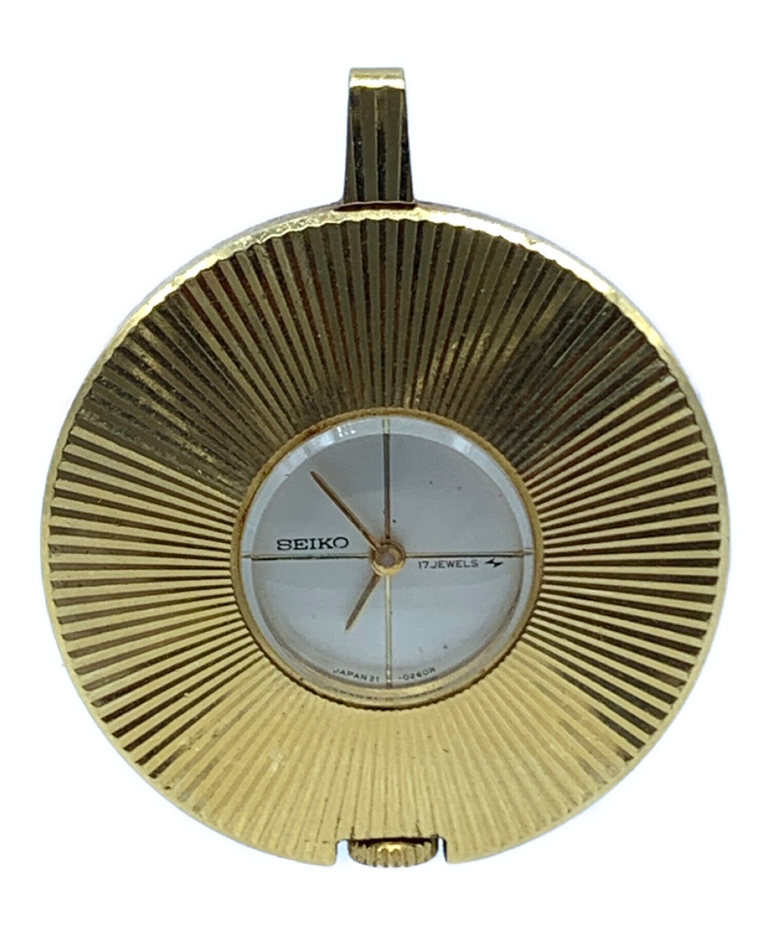 中古・古着通販】SEIKO (セイコー) ペンダントウォッチ ゴールド 