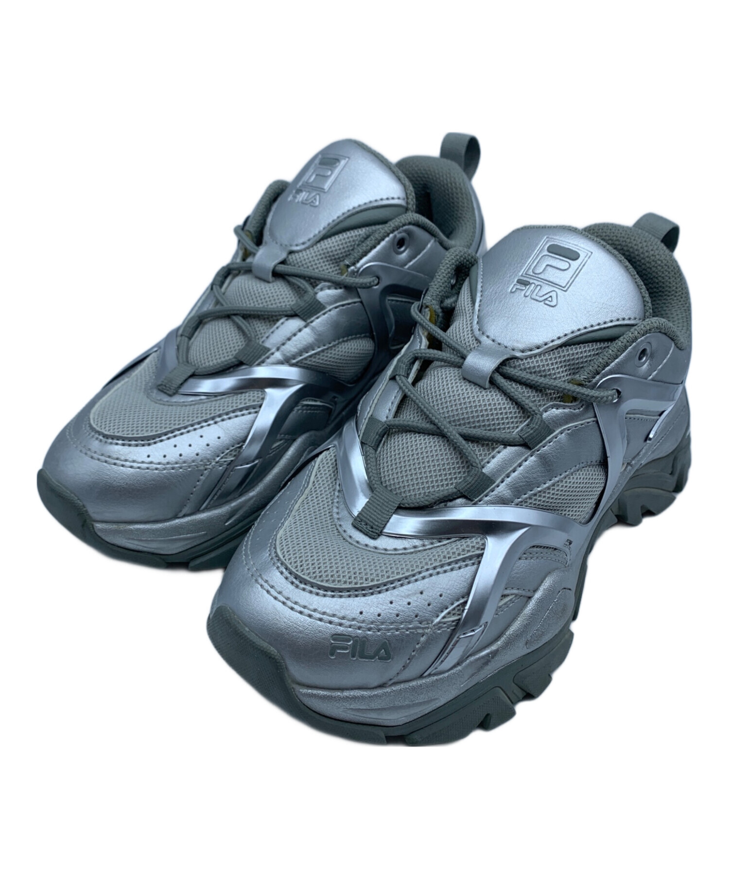 中古・古着通販】FILA (フィラ) ELECTROVE 3 COSMIC グレー サイズ:24