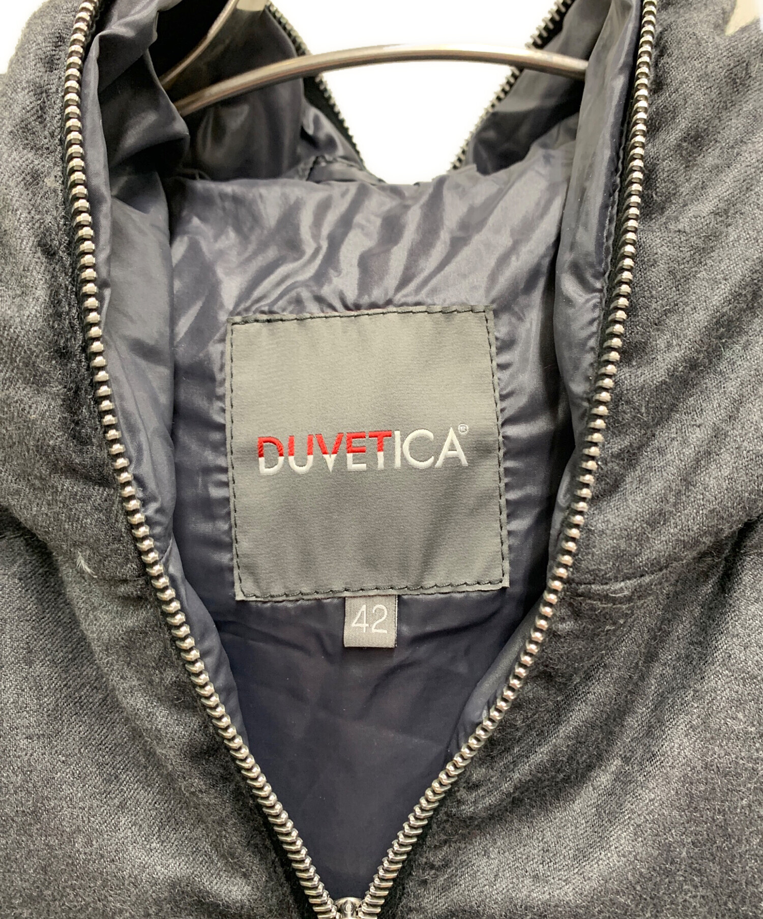 中古・古着通販】DUVETICA (デュベティカ) ダウンベスト グレー サイズ