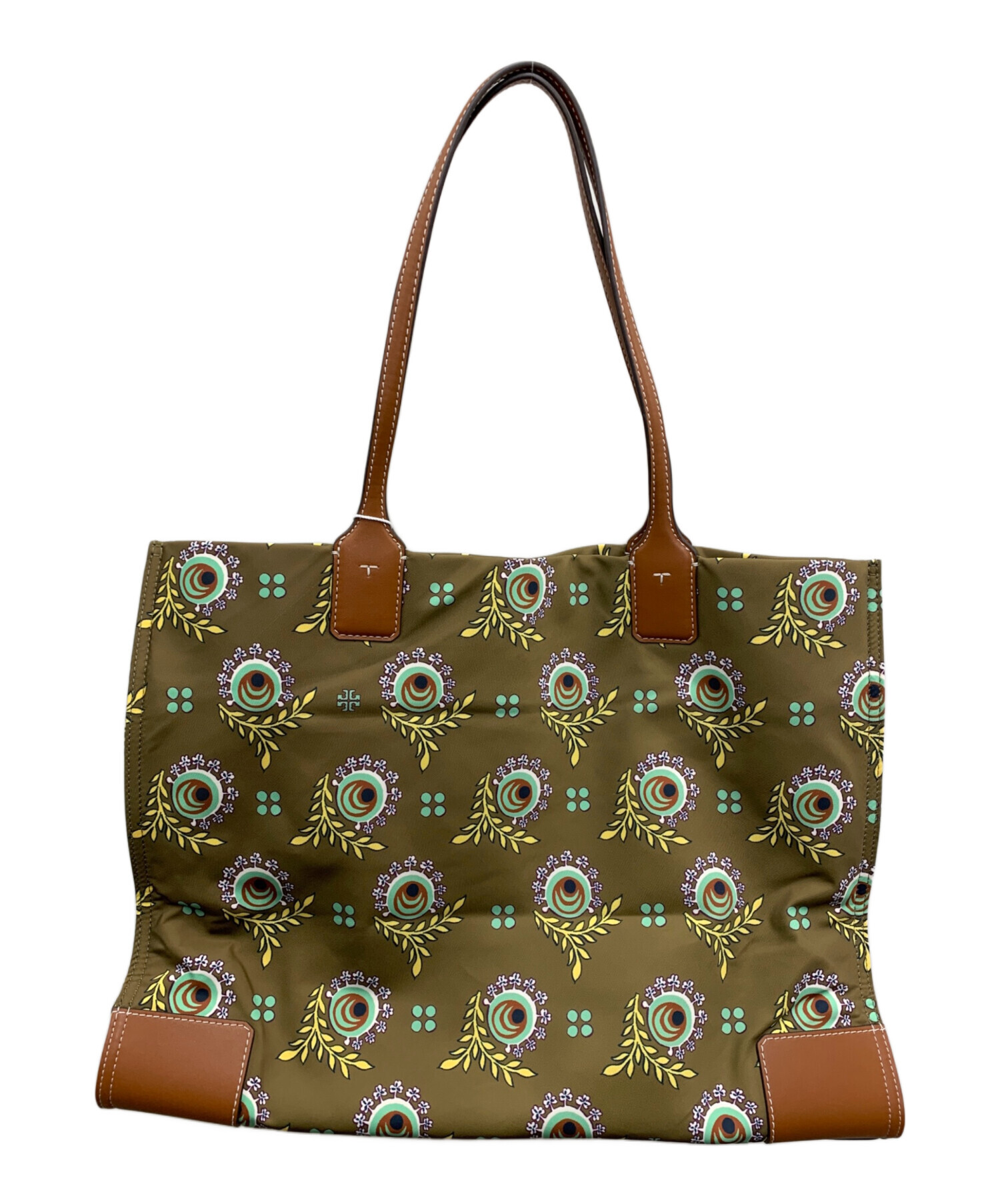 中古・古着通販】TORY BURCH (トリーバーチ) ハンドバッグ オリーブ 未 