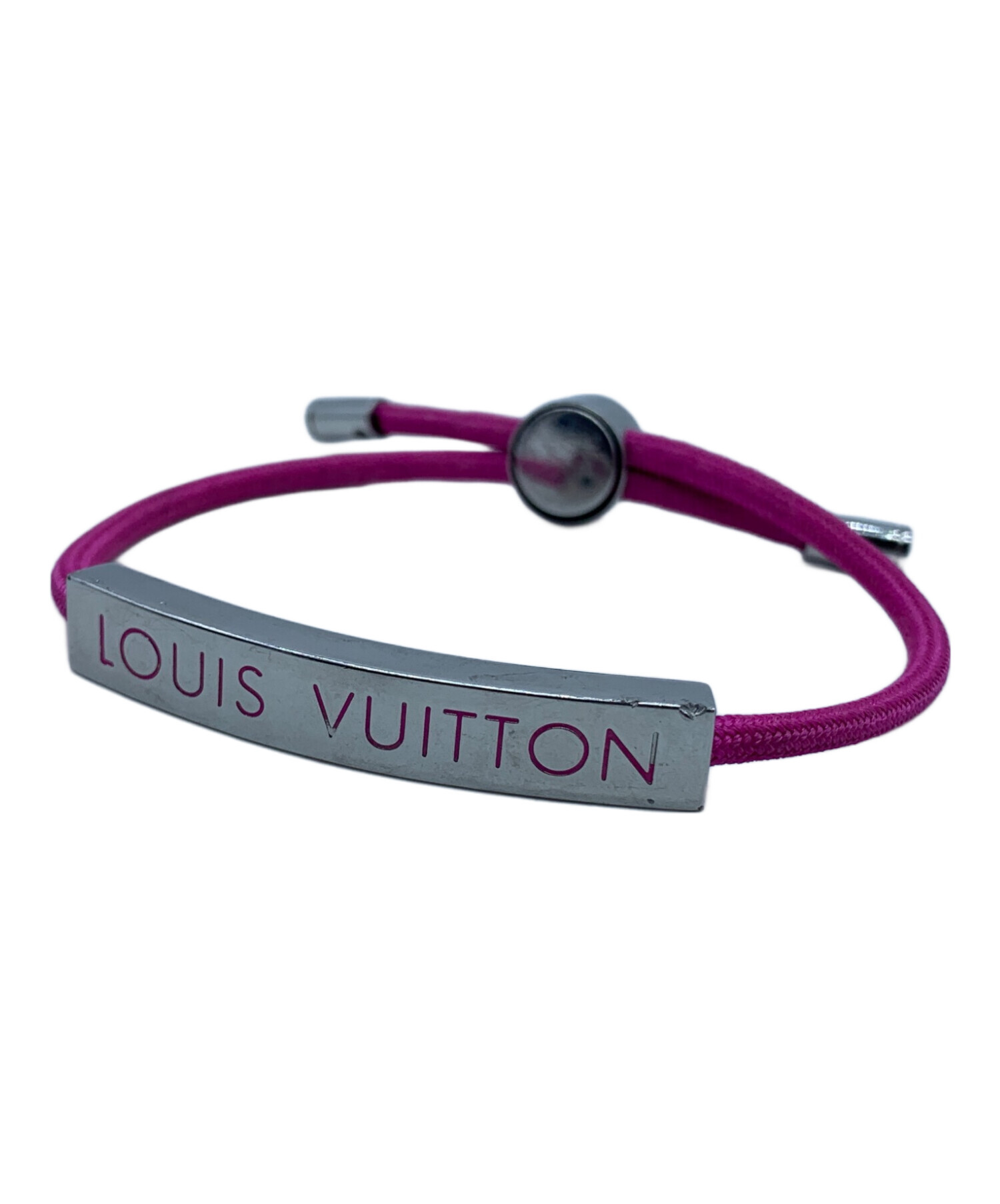 ※再値下※LVルイヴィトン ブレスレット ピンク 中古・古着通販】LOUIS VUITTON (ルイ ヴィトン) ブレスレット