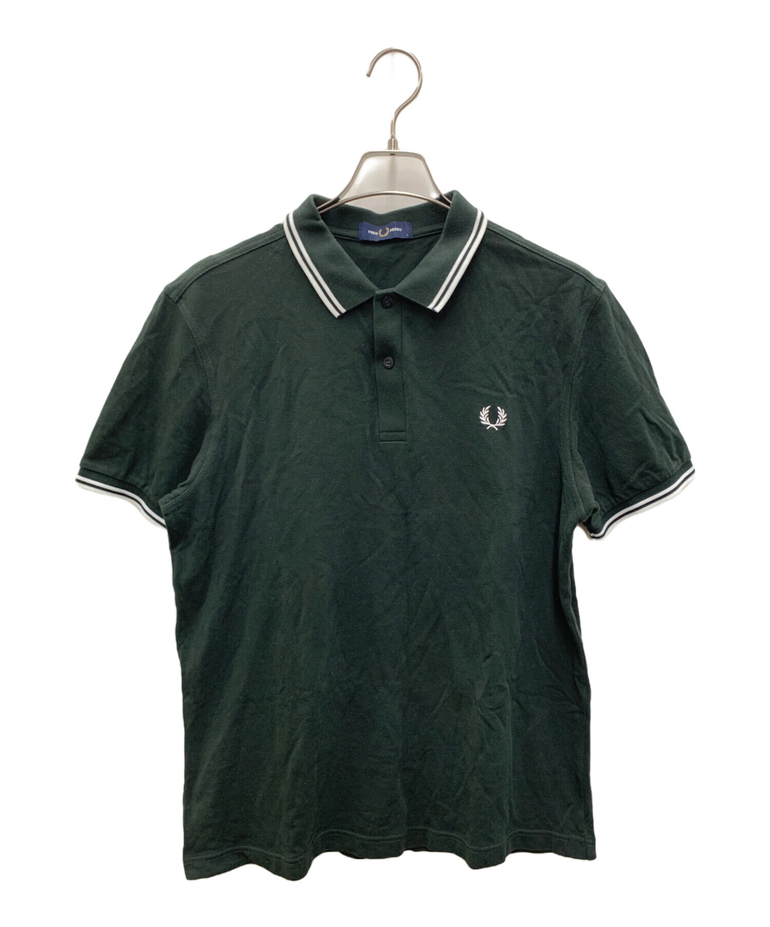 中古・古着通販】FRED PERRY (フレッドペリー) ポロシャツ ダーク