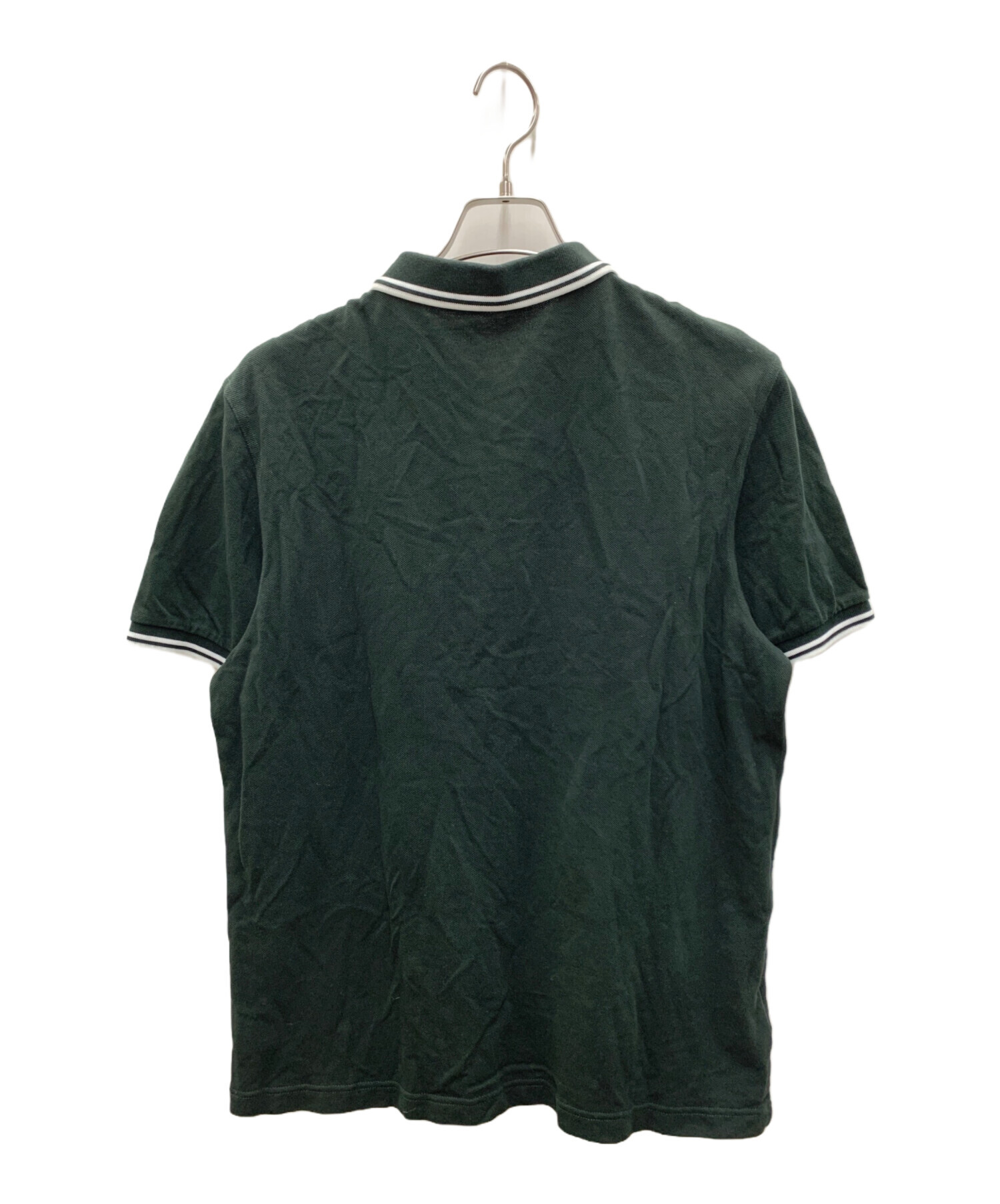 FRED PERRY - 【タグ付き】フレッドペリー　ノースリーブ　ニット　ポロ　グリーン 中古・古着通販】FRED PERRY (フレッドペリー) ポロシャツ ダーク
