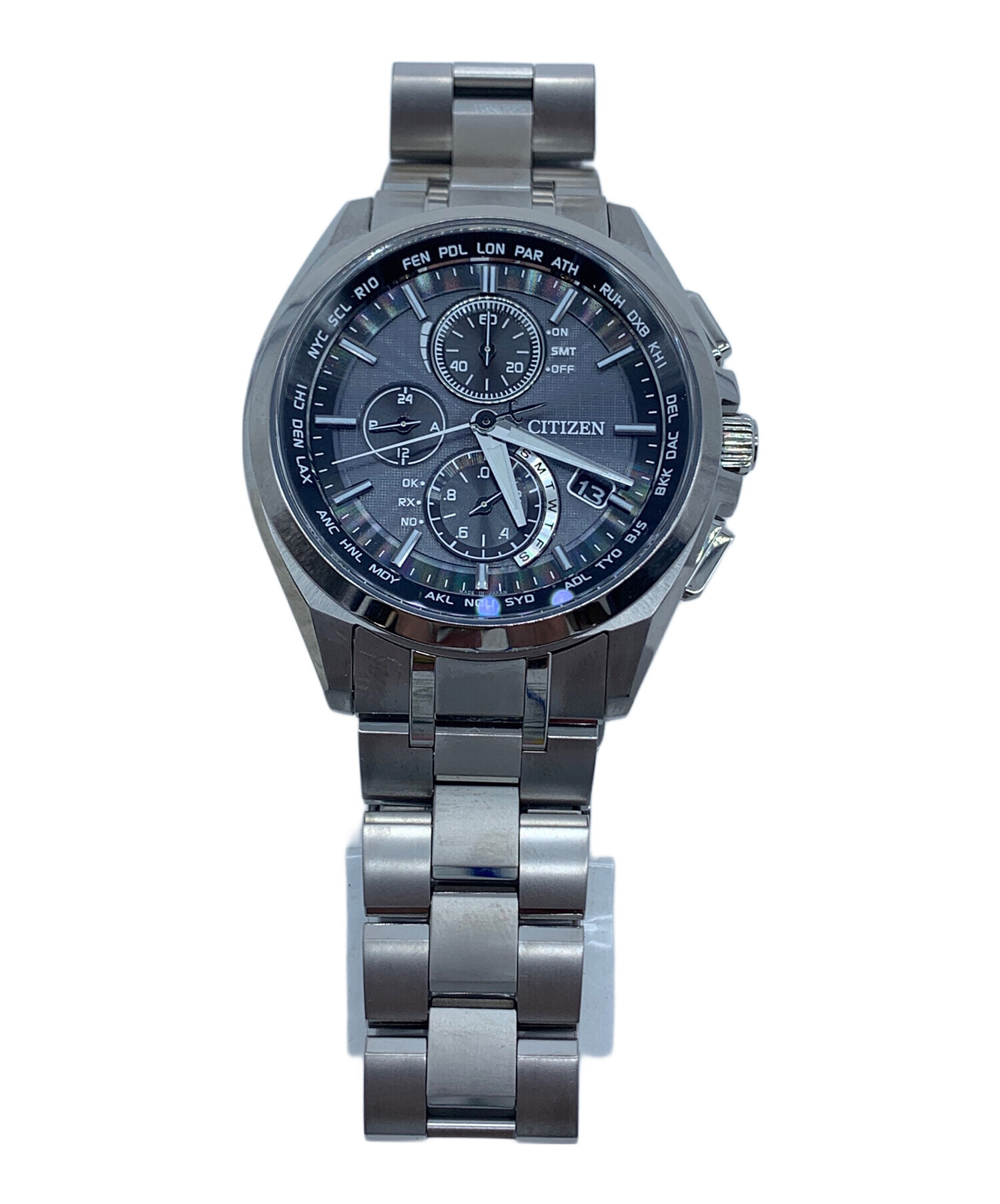 中古・古着通販】CITIZEN (シチズン) クロノグラフ ブラック｜ブランド