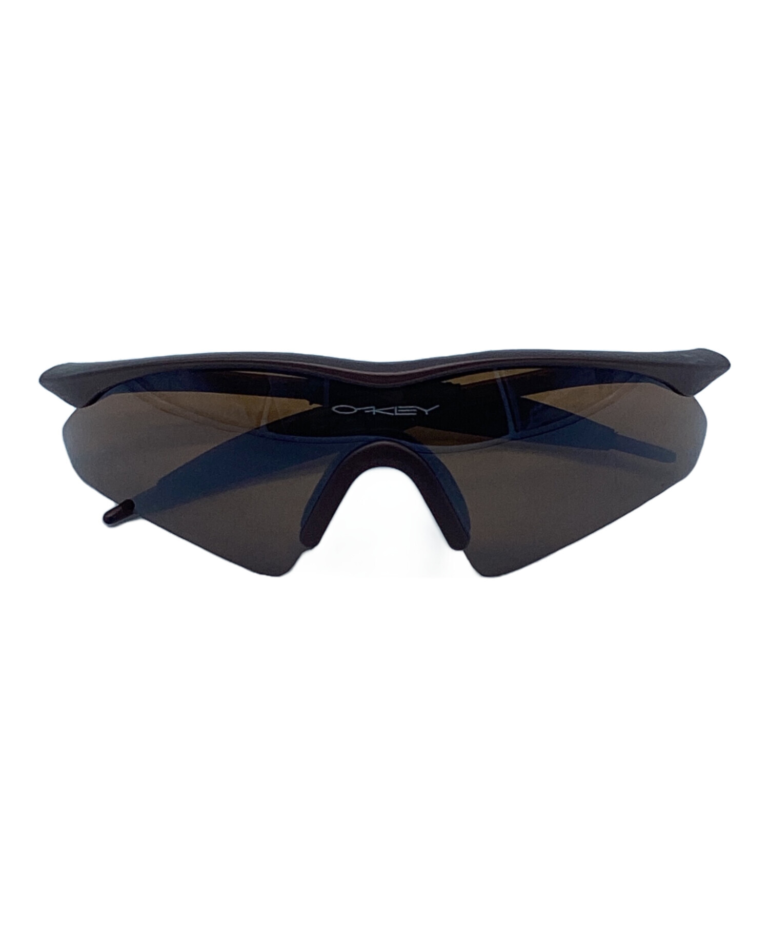 OAKLEY サングラス ブラック ブラウンレンズ　ヴィンテージ 中古・古着通販】OAKLEY (オークリー) サングラス ブラウン｜ブランド