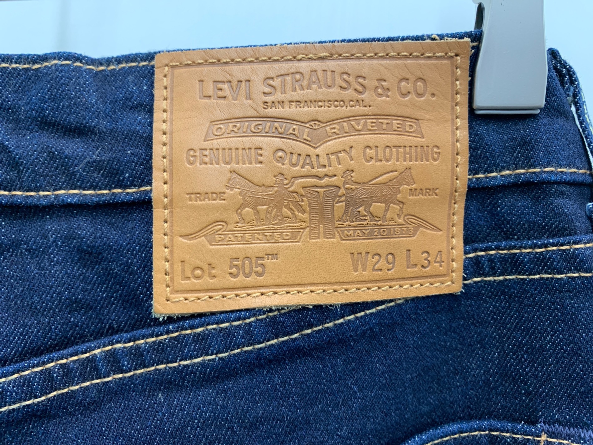 中古・古着通販】LEVI'S (リーバイス) 505デニムパンツ インディゴ