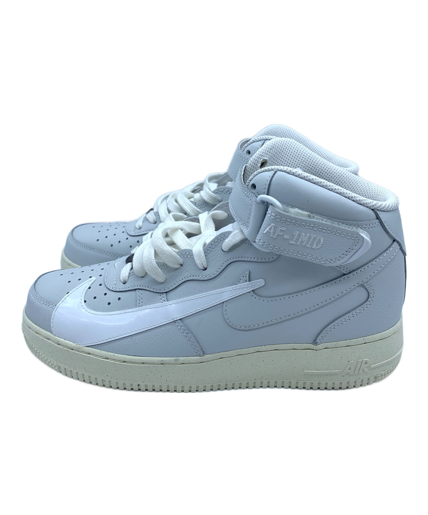 中古・古着通販】NIKE (ナイキ) ミッドカットスニーカー グレー