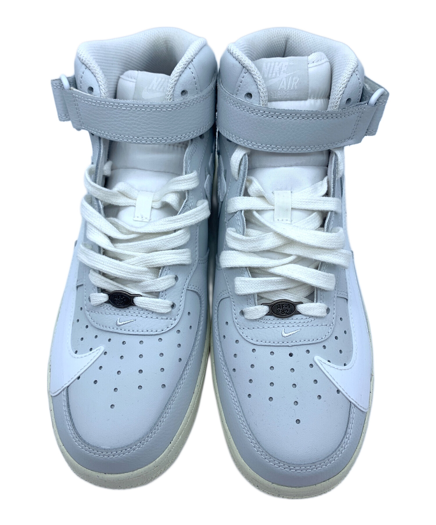 中古・古着通販】NIKE (ナイキ) ミッドカットスニーカー グレー