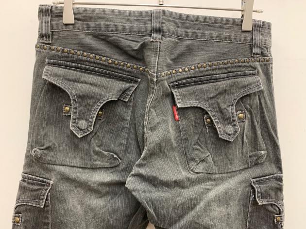 中古・古着通販】TORNADO MART (トルネードマート) カーゴデニムパンツ 