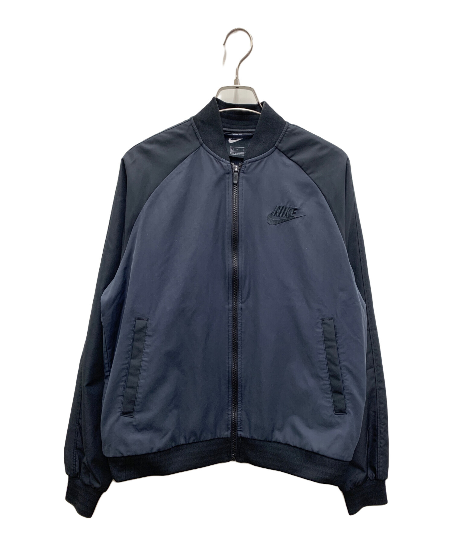 中古・古着通販】NIKE (ナイキ) ブルゾン ネイビー サイズ:L｜ブランド 