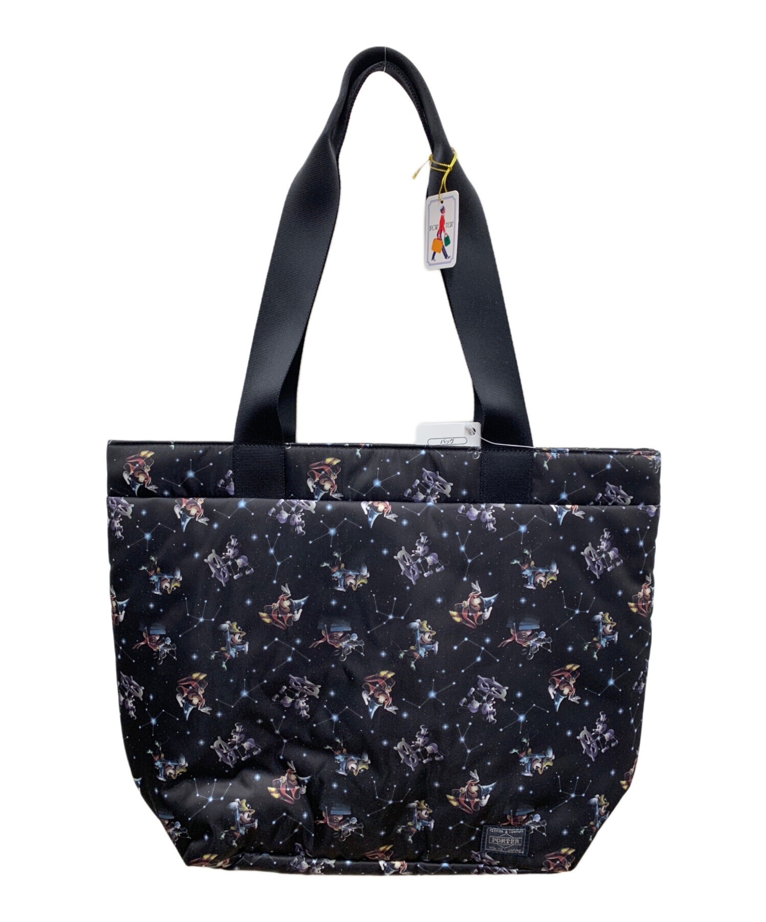 PORTER ポーター Disney ディズニー トートバッグ 90周年 中古・古着通販】PORTER (ポーター) DISNEY (ディズニー) トートバッグ