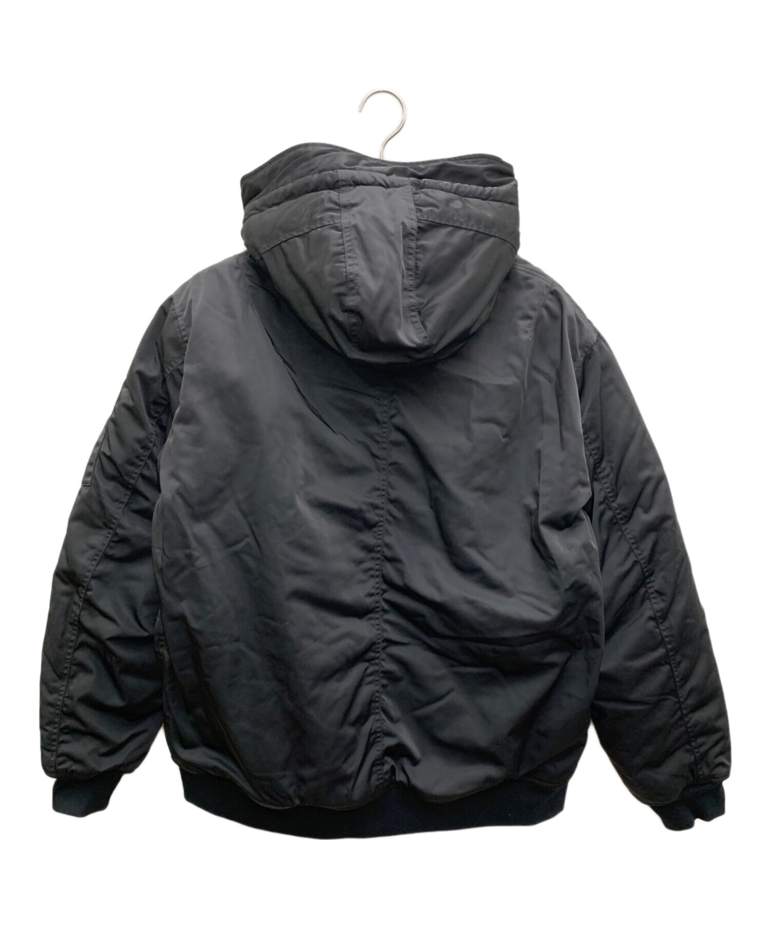 中古・古着通販】AVIREX (アヴィレックス) 中綿ジャケット ブラック 