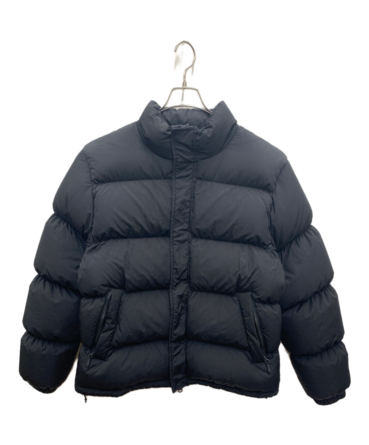 即完品！美品！【STUSSY】ナイロンダウンジャケット　ブラック M 中古・古着通販】stussy (ステューシー) ダウンジャケット ブラック