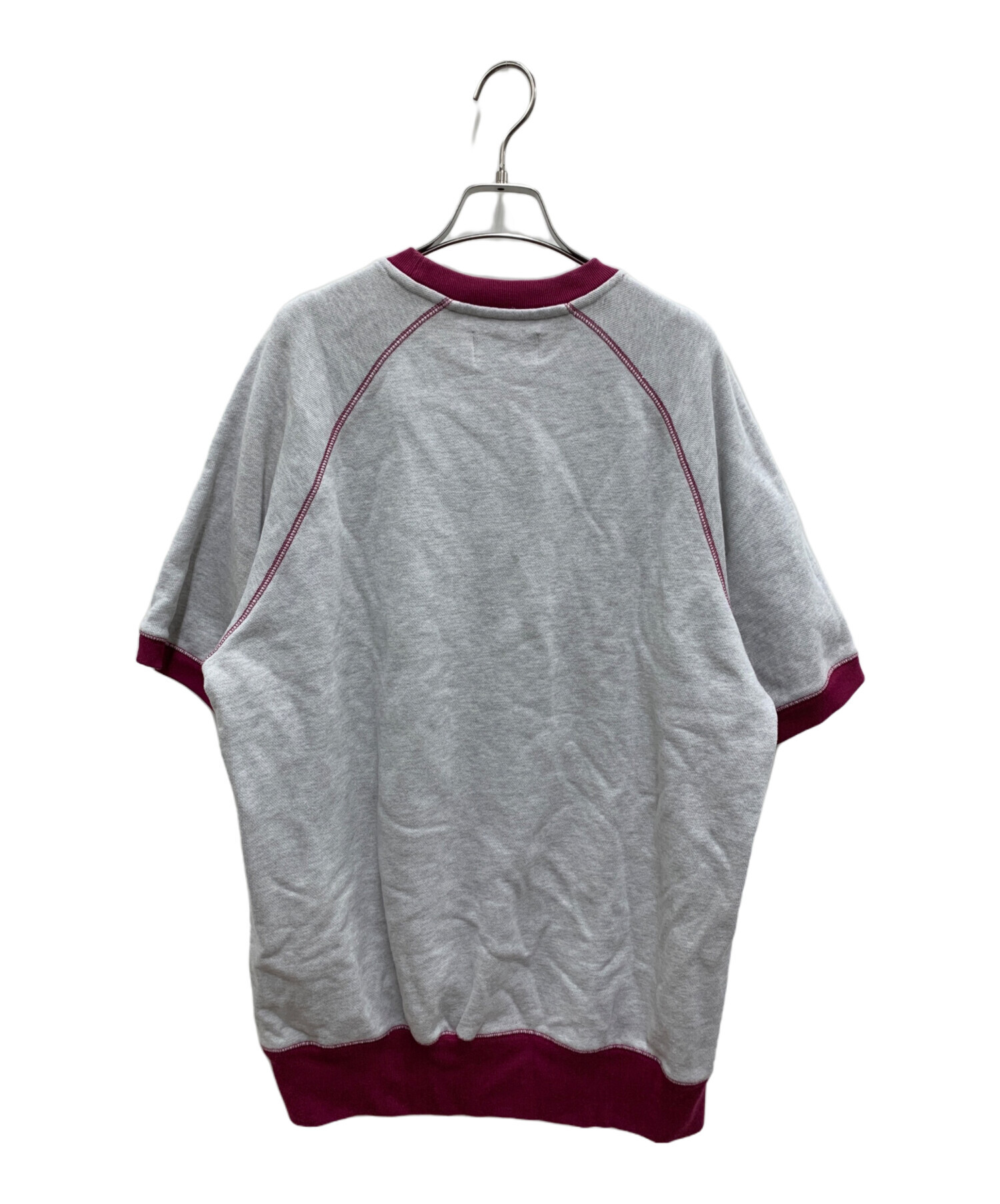 中古・古着通販】PALACE (パレス) スウェット パープル×グレー サイズ