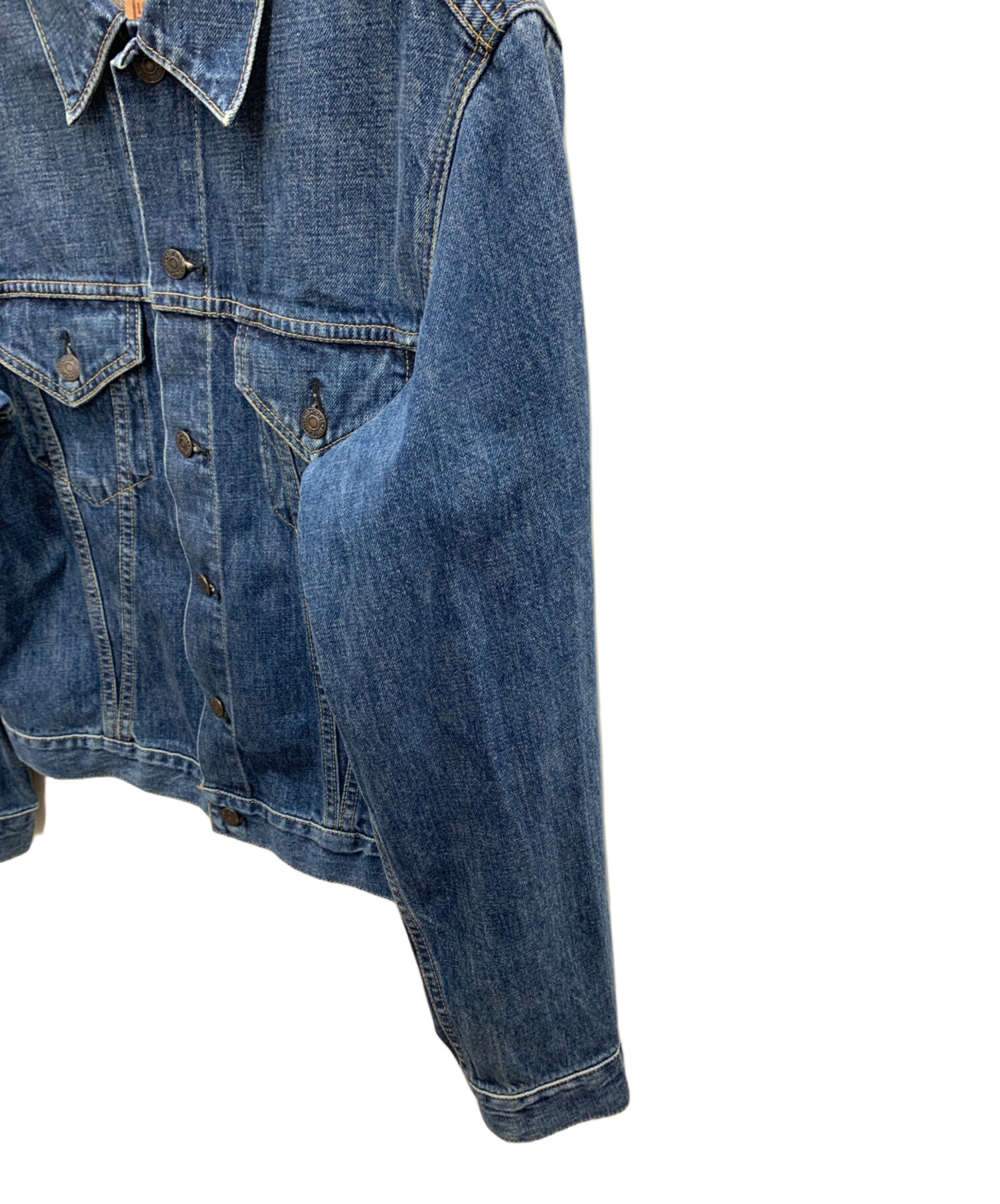 中古・古着通販】LEVI'S (リーバイス) デニムジャケット インディゴ