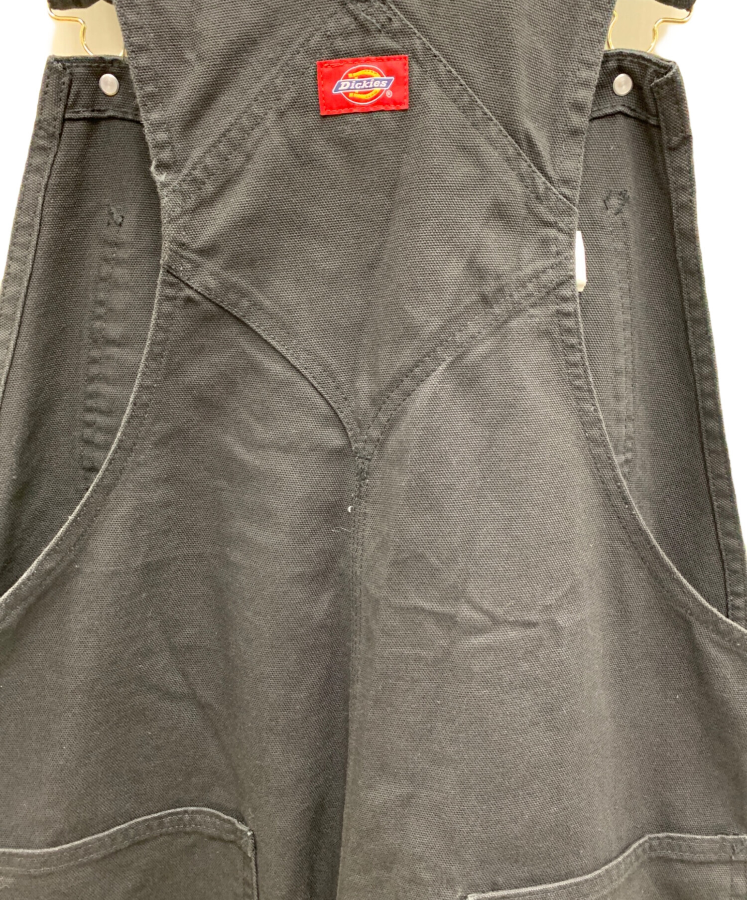 中古・古着通販】Dickies (ディッキーズ) オーバーオール ブラック