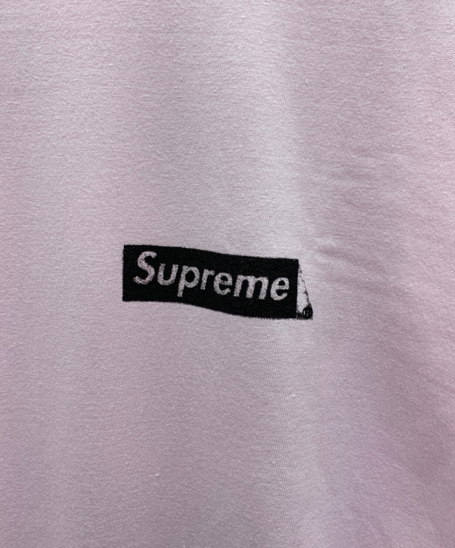 中古・古着通販】SUPREME (シュプリーム) 長袖カットソー ピンク