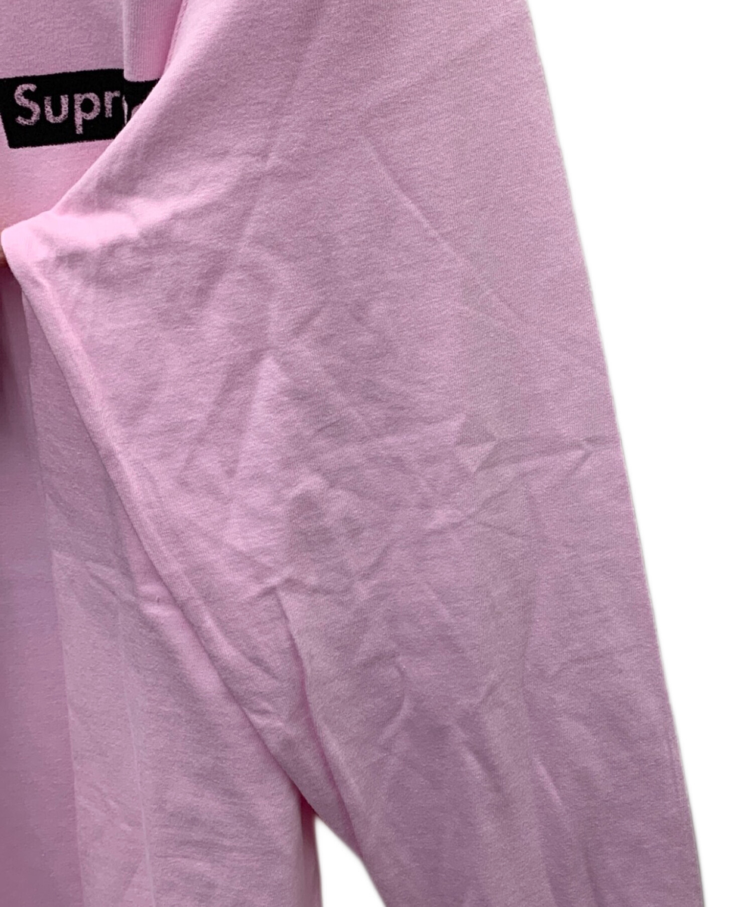中古・古着通販】SUPREME (シュプリーム) 長袖カットソー ピンク