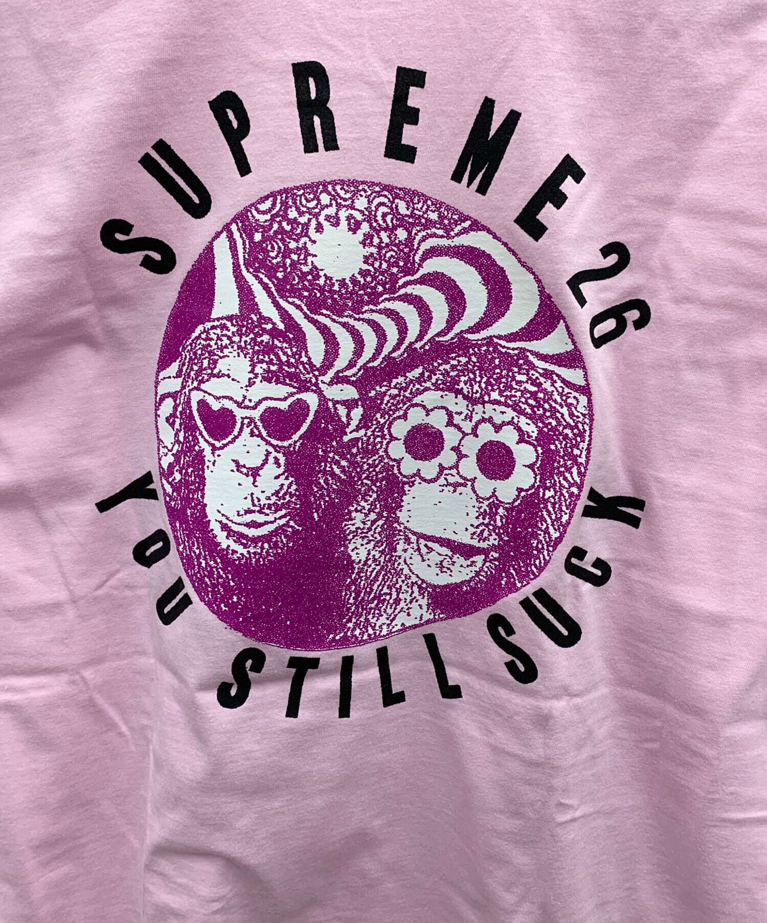 中古・古着通販】SUPREME (シュプリーム) 長袖カットソー ピンク