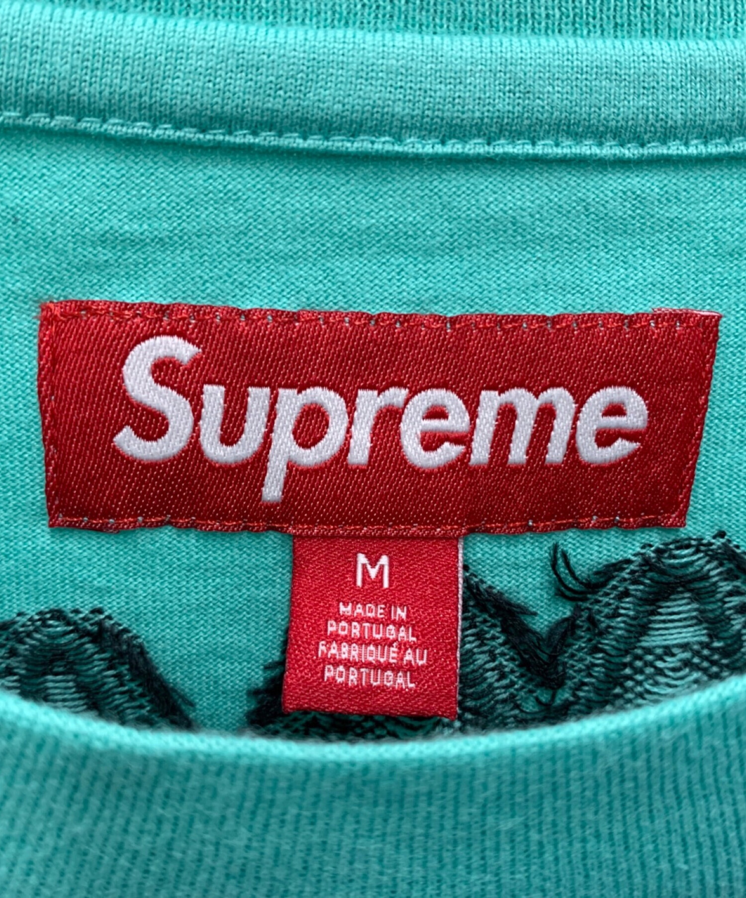 中古・古着通販】SUPREME (シュプリーム) 長袖カットソー ミント