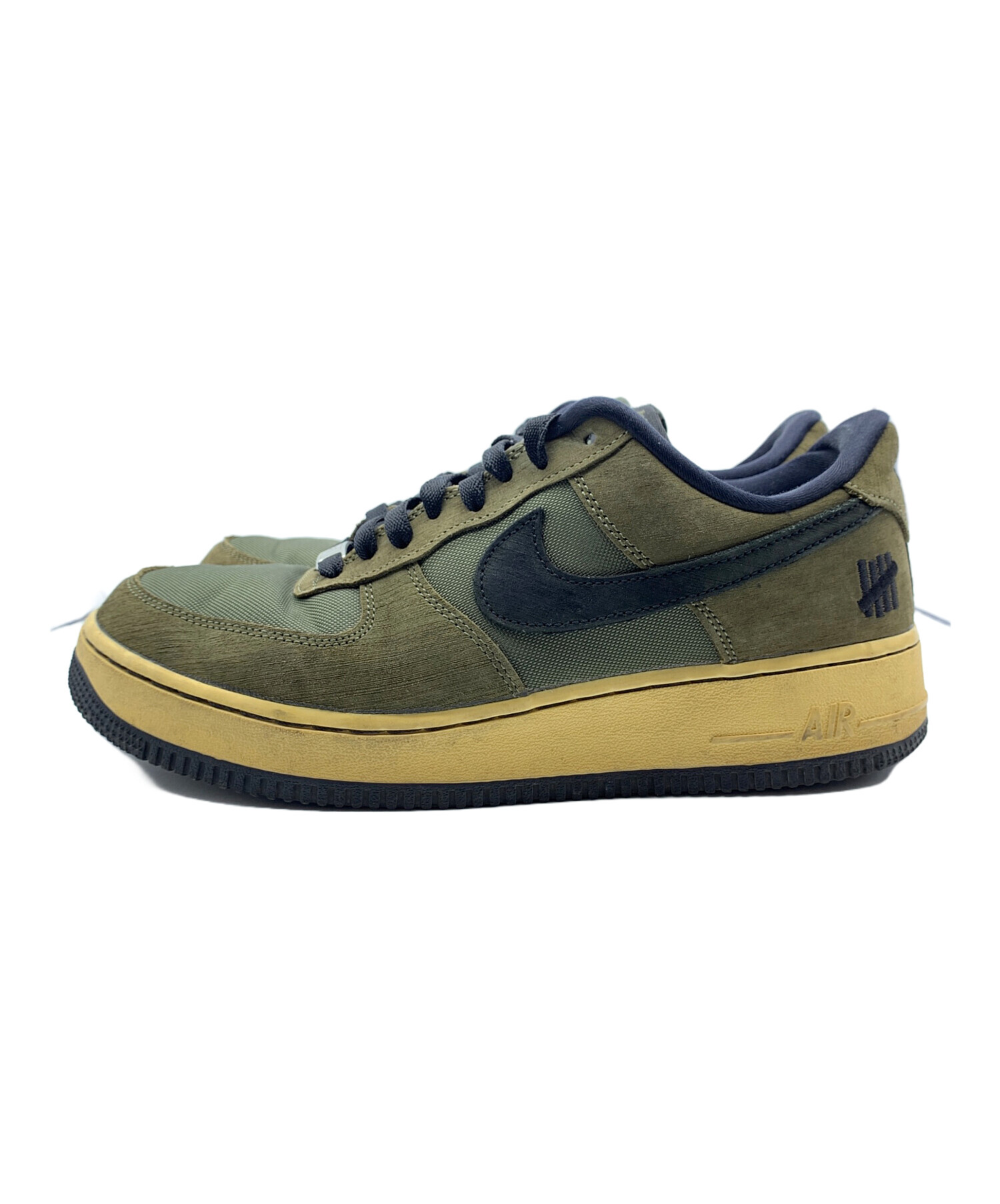 ヨ*シ様 NIKE UNDEFEATED スニーカー オリーブ 中古・古着通販】NIKE (ナイキ) UNDEFEATED (アンディフィーテッド