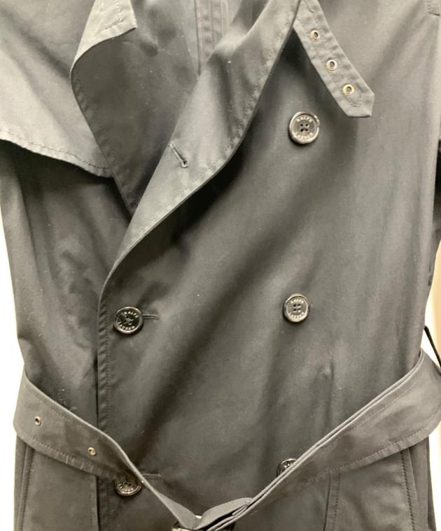 激レア 80s ポロラルフローレン　デザイントレンチコート　三角タグ　ネイビー 中古・古着通販】POLO RALPH LAUREN (ポロ・ラルフローレン) トレンチ