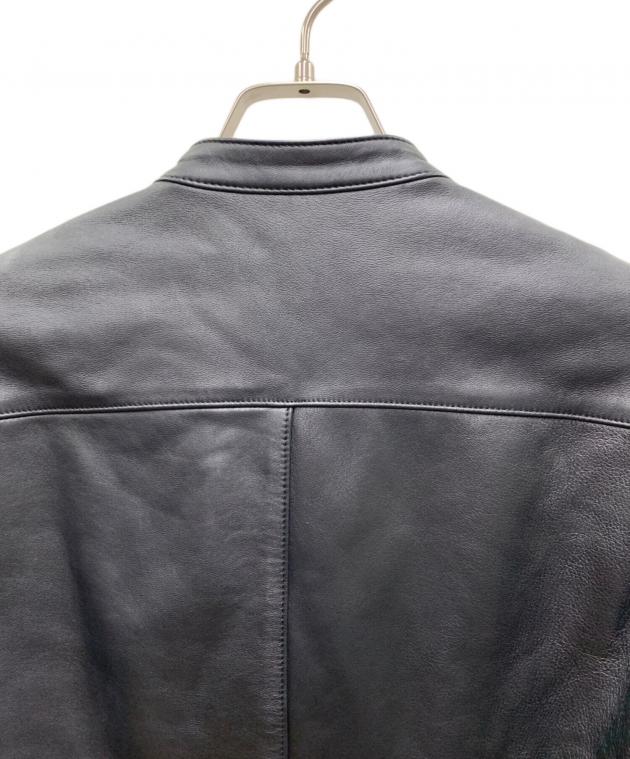 中古・古着通販】LIDnM (リドム) ラムレザーシングルライダース