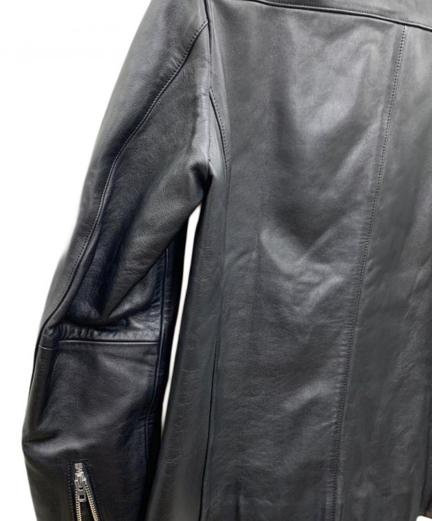 中古・古着通販】LIDnM (リドム) ラムレザーシングルライダース