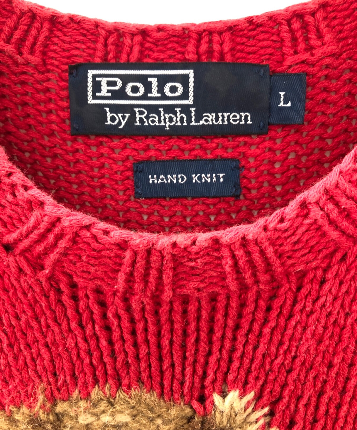ポロベアニットPOLO by Ralph Lauren【L】メンズ