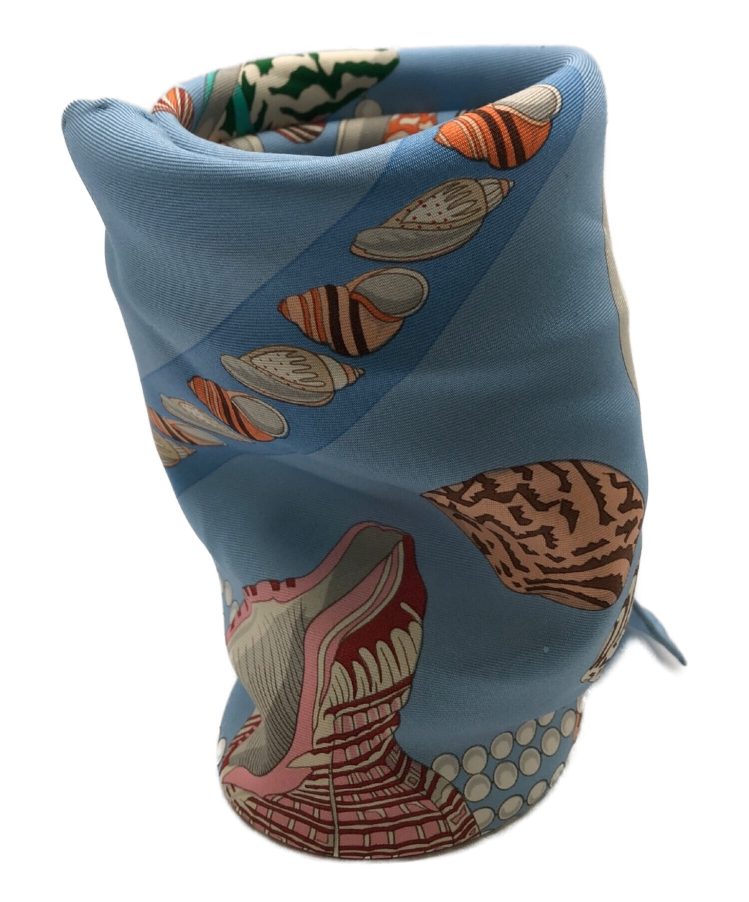 中古・古着通販】GUCCI (グッチ) シルクスカーフ スカイブルー