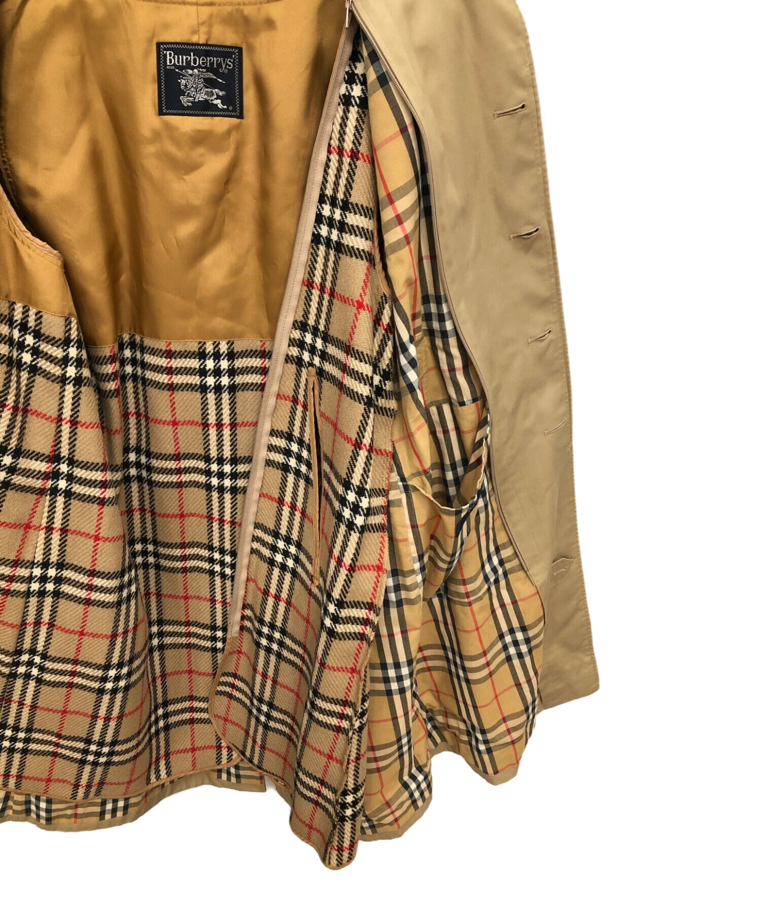 中古・古着通販】Burberry's (バーバリーズ) ライナー付トレンチコート